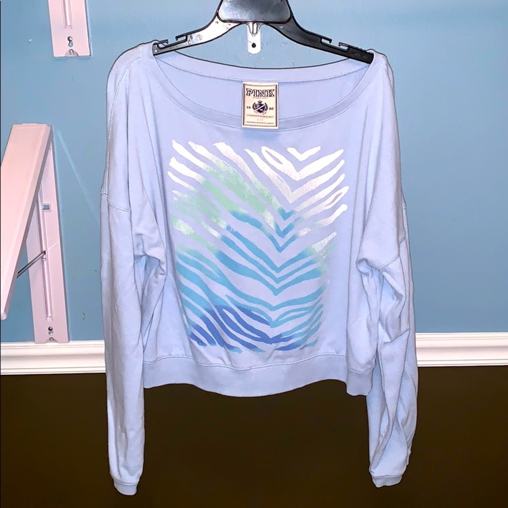 PINK Tiger Sweatshirt Large